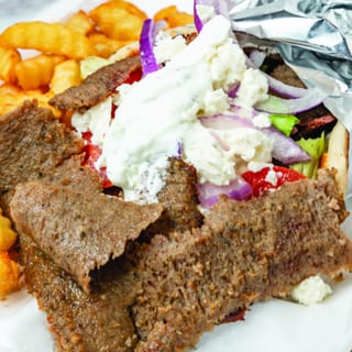 #4 Gyro & Fries
