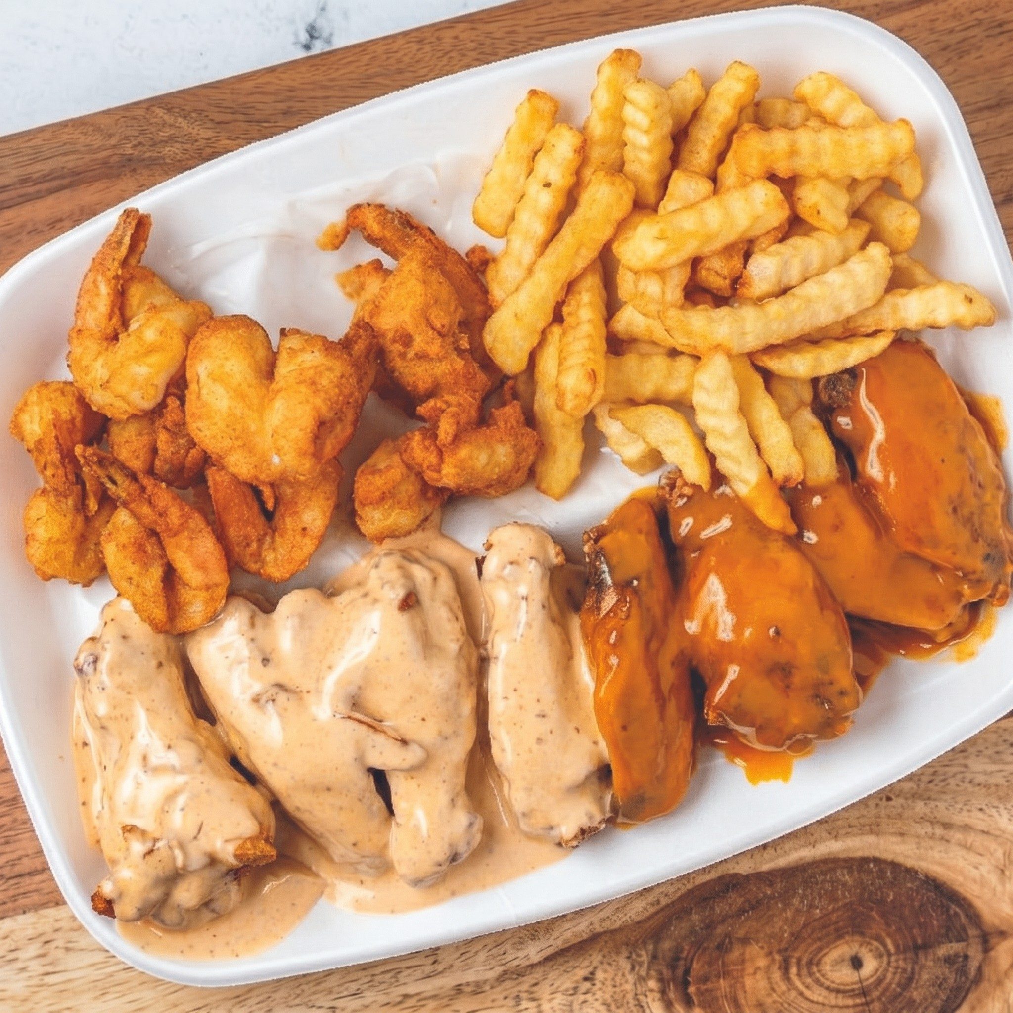 #1 Wings & Shrimp.